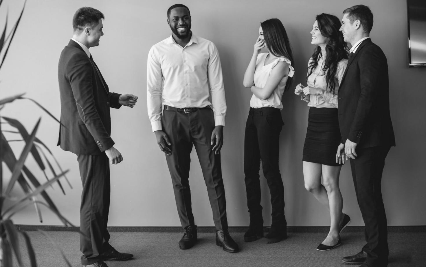 Program participants working through financial scenarios